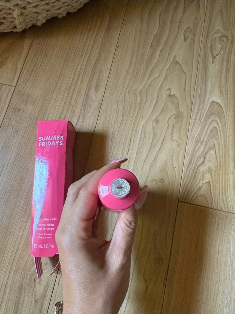 Summer Fridays Body Butter Balm Pink Guava